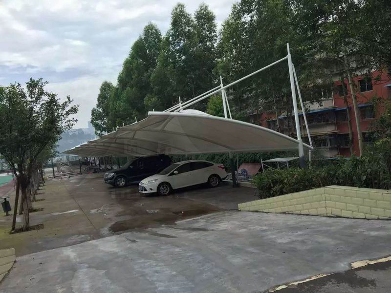 長壽江南中學(xué)膜結(jié)構(gòu)車棚